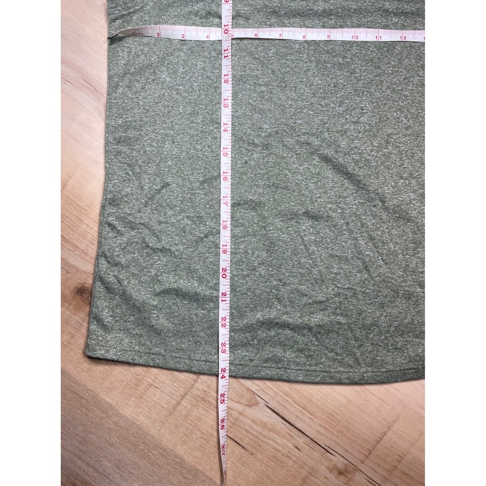 Nike Dri-FIT Tank Top Womens Small Green Heathered Sleeveless Athletic Training - Picture 7 of 8